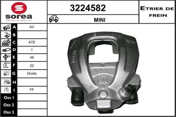 Sera 3224582 - Pinza freno autozon.pro