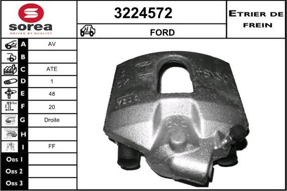 Sera 3224572 - Pinza freno autozon.pro