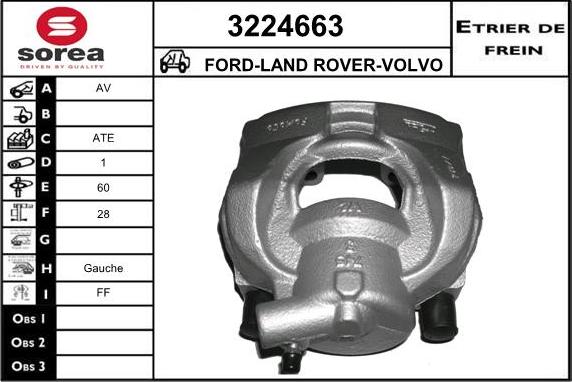 Sera 3224663 - Pinza freno autozon.pro