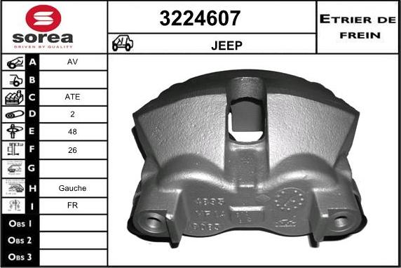 Sera 3224607 - Pinza freno autozon.pro