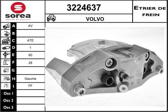 Sera 3224637 - Pinza freno autozon.pro