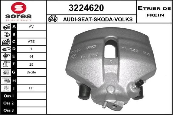 Sera 3224620 - Pinza freno autozon.pro