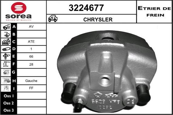 Sera 3224677 - Pinza freno autozon.pro