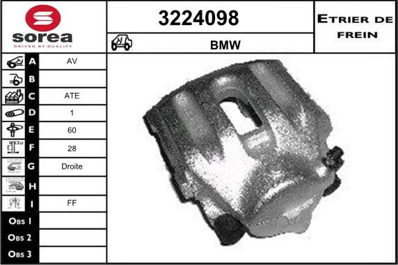 Sera 3224098 - Pinza freno autozon.pro