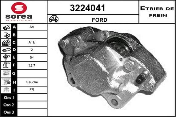 Sera 3224041 - Pinza freno autozon.pro