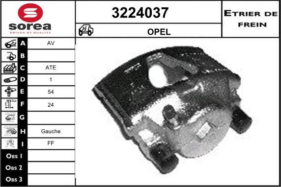 Sera 3224037 - Pinza freno autozon.pro