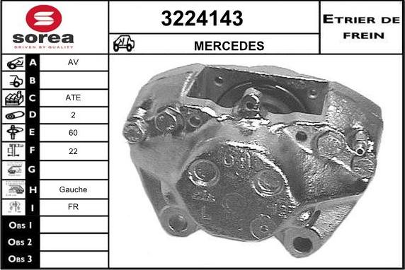 Sera 3224143 - Pinza freno autozon.pro