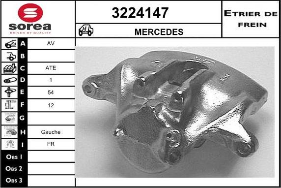 Sera 3224147 - Pinza freno autozon.pro