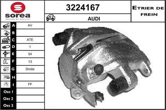 Sera 3224167 - Pinza freno autozon.pro