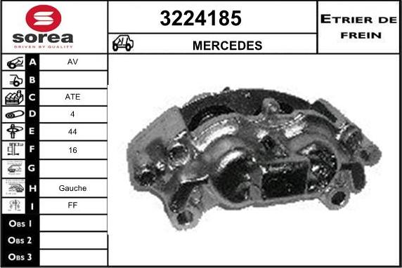 Sera 3224185 - Pinza freno autozon.pro