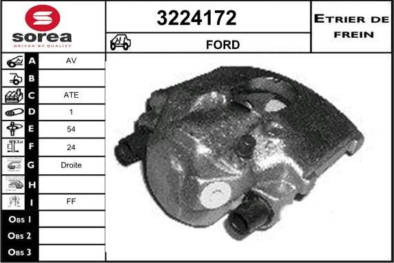 Sera 3224172 - Pinza freno autozon.pro