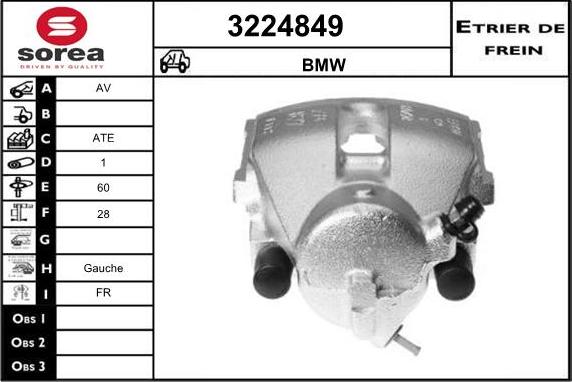 Sera 3224849 - Pinza freno autozon.pro