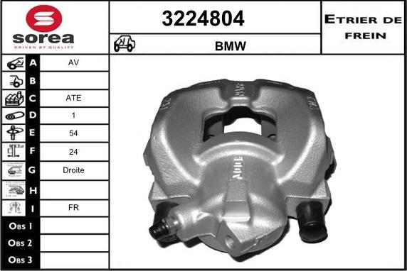 Sera 3224804 - Pinza freno autozon.pro