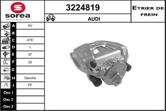 Sera 3224819 - Pinza freno autozon.pro