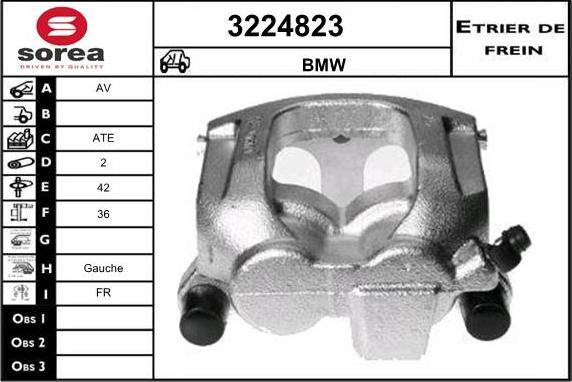 Sera 3224823 - Pinza freno autozon.pro