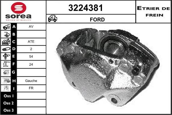 Sera 3224381 - Pinza freno autozon.pro