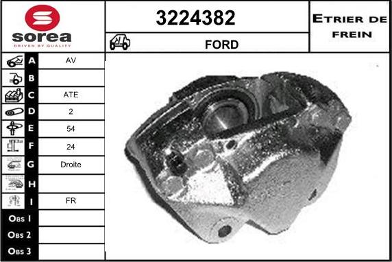 Sera 3224382 - Pinza freno autozon.pro