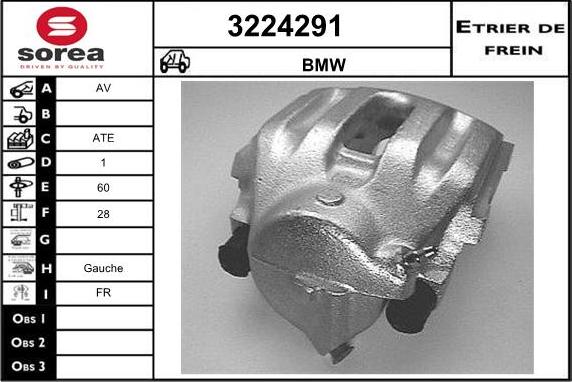 Sera 3224291 - Pinza freno autozon.pro