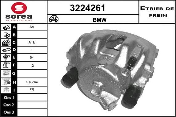 Sera 3224261 - Pinza freno autozon.pro