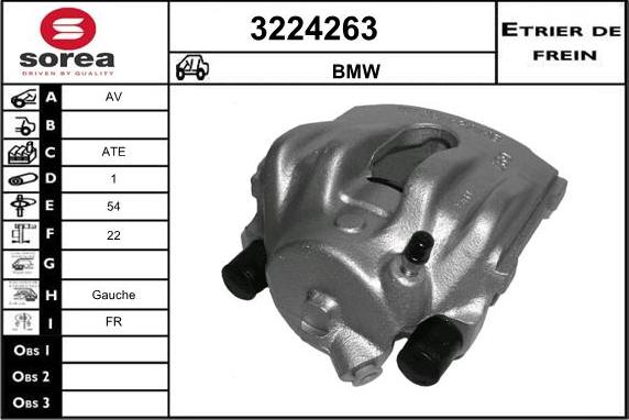 Sera 3224263 - Pinza freno autozon.pro