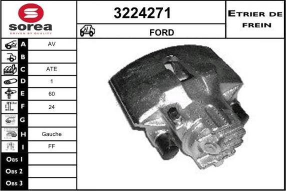 Sera 3224271 - Pinza freno autozon.pro