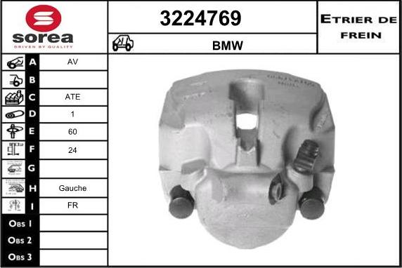 Sera 3224769 - Pinza freno autozon.pro