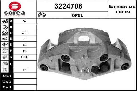 Sera 3224708 - Pinza freno autozon.pro