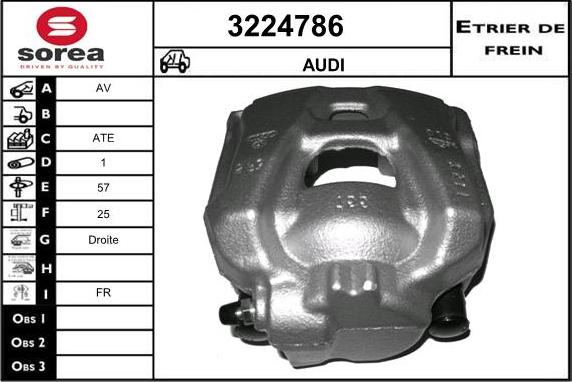 Sera 3224786 - Pinza freno autozon.pro