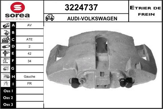 Sera 3224737 - Pinza freno autozon.pro