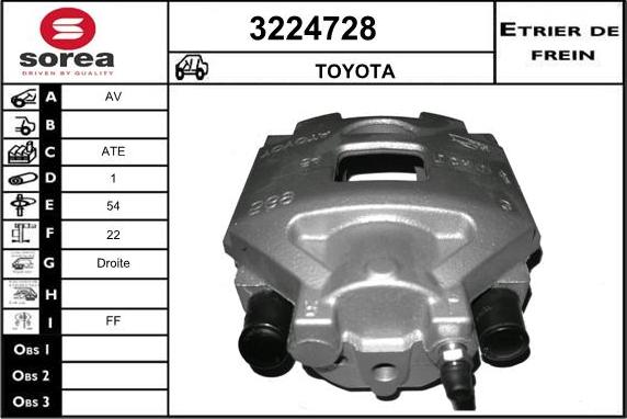 Sera 3224728 - Pinza freno autozon.pro