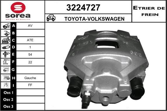 Sera 3224727 - Pinza freno autozon.pro