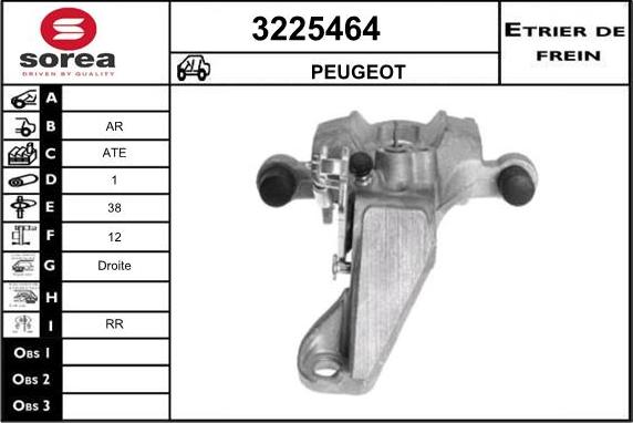 Sera 3225464 - Pinza freno autozon.pro