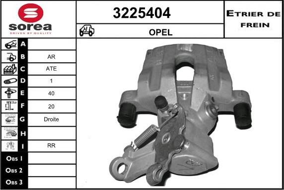 Sera 3225404 - Pinza freno autozon.pro