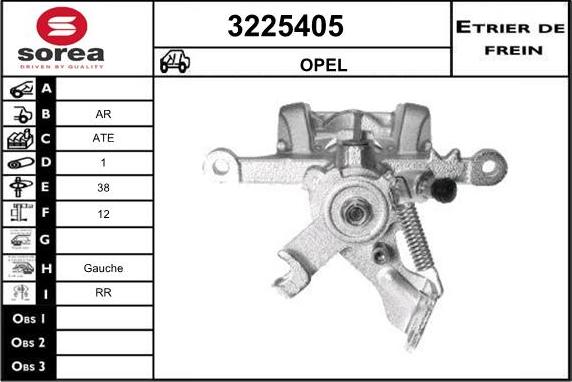 Sera 3225405 - Pinza freno autozon.pro