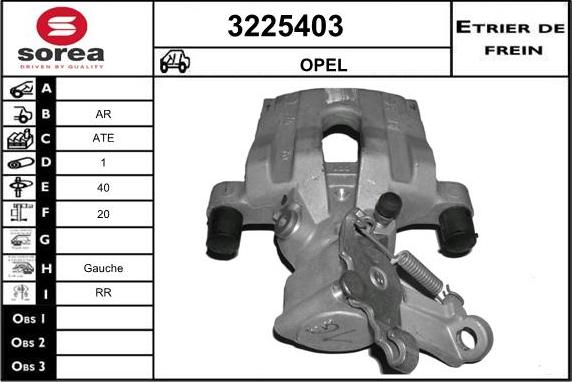 Sera 3225403 - Pinza freno autozon.pro