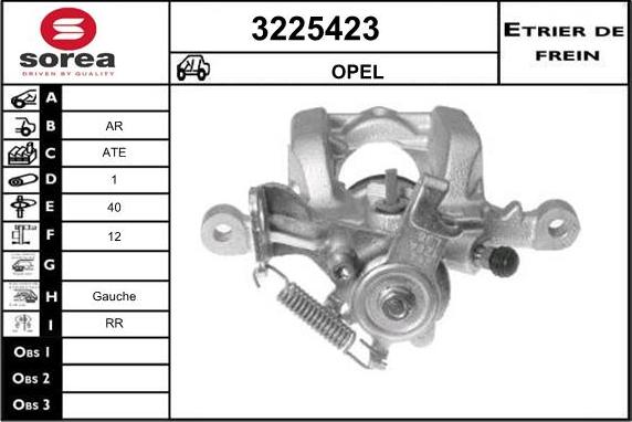 Sera 3225423 - Pinza freno autozon.pro