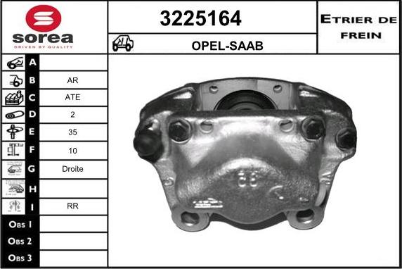 Sera 3225164 - Pinza freno autozon.pro