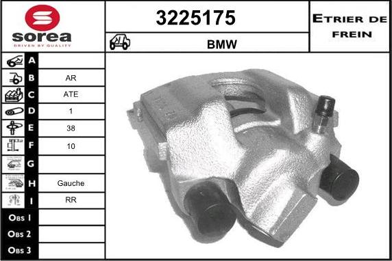 Sera 3225175 - Pinza freno autozon.pro