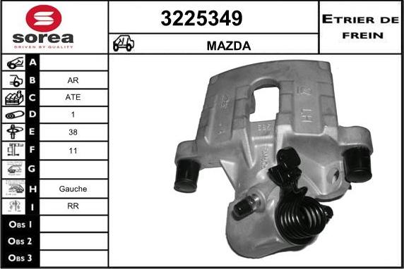 Sera 3225349 - Pinza freno autozon.pro