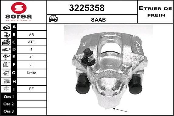 Sera 3225358 - Pinza freno autozon.pro