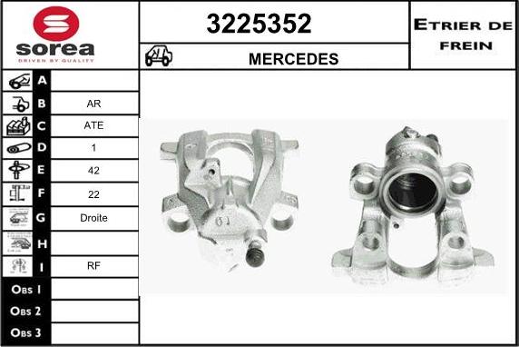 Sera 3225352 - Pinza freno autozon.pro