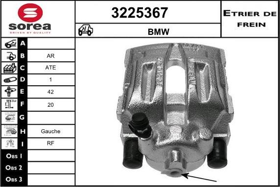 Sera 3225367 - Pinza freno autozon.pro