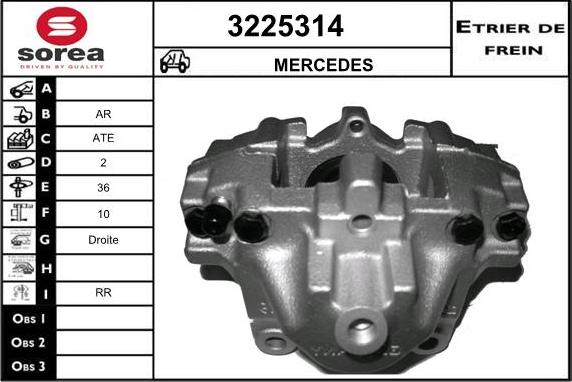 Sera 3225314 - Pinza freno autozon.pro