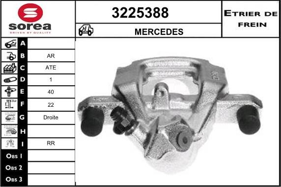 Sera 3225388 - Pinza freno autozon.pro