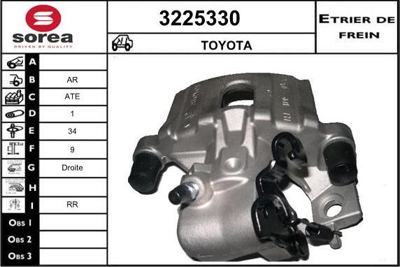 Sera 3225330 - Pinza freno autozon.pro