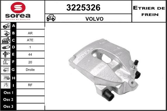 Sera 3225326 - Pinza freno autozon.pro