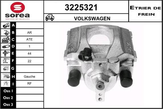 Sera 3225321 - Pinza freno autozon.pro