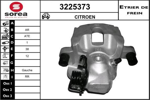 Sera 3225373 - Pinza freno autozon.pro