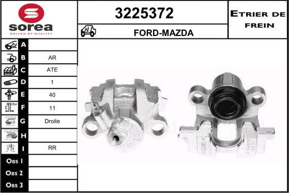 Sera 3225372 - Pinza freno autozon.pro