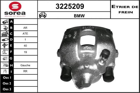 Sera 3225209 - Pinza freno autozon.pro